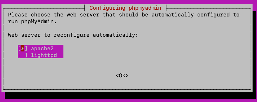 Installing phpMyAdmin and adding password authentication to MySQL on Ubuntu
