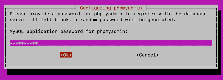 Installing phpMyAdmin and adding password authentication to MySQL on Ubuntu