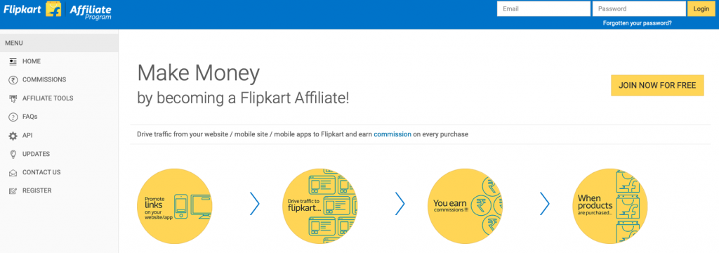 affiliate flipkart